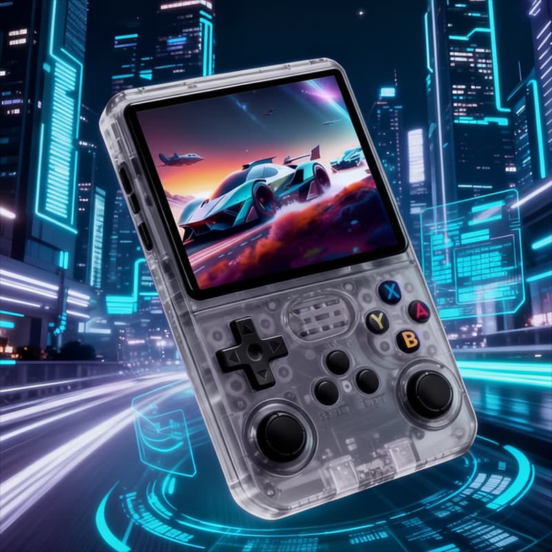 All-In-One Retro Gaming Console - Midnight Dash (Black) thumbnail