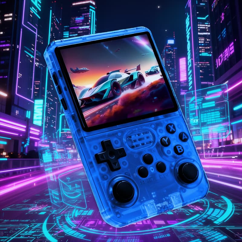 All-In-One Retro Gaming Console - Blue Quest