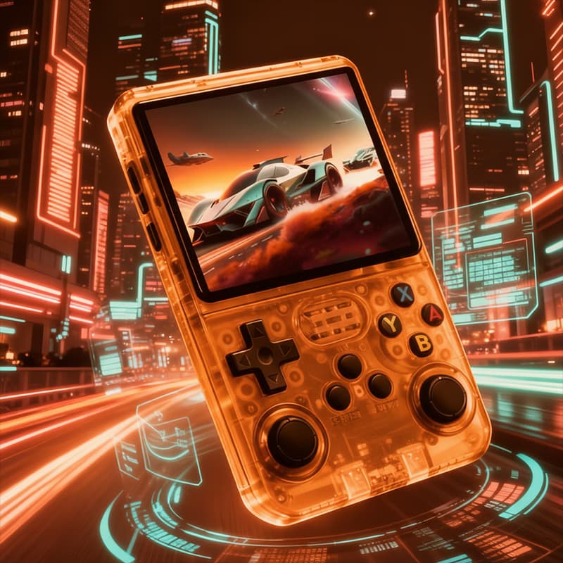 All-In-One Retro Gaming Console - Nitro Blaze (Orange) thumbnail